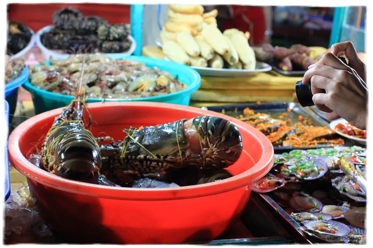 Night Market. Остров Фукок. Вьетнам